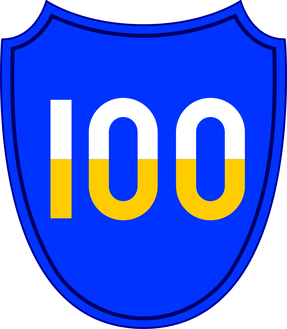 100th Infantry Division insignia